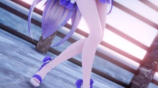 Self-made off-sound dance MMD Long legs