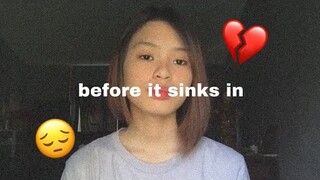 before it sinks in - moira dela torre (cover)