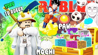 Roblox - KHI ADMIN VN FAN DRAGON BALL LÀM GAME ONE PIECE MÌNH XÀI TẤT CẢ TRÁI ÁC QUỶ - Dragon Piece