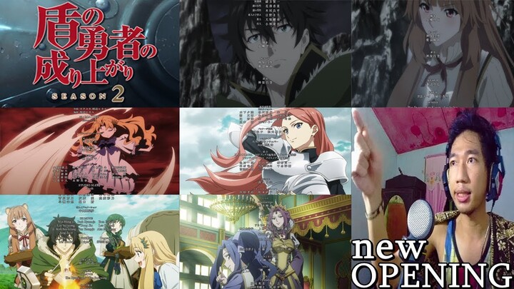 TATE NO YUUSHA SEASON 2 OPENING | BLIND REACTION INDONESIA