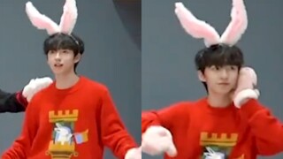 [น่ารักสุดๆ ข้างหน้า] ใครยังจำได้ว่าเหอจวินหลินเป็นลิงบ้าง?! กระต่ายน่ารักจัง!
