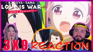 Yes! Ishigami Be Brave! | Kaguya-Sama Love Is War Ultra Romantic | 3x9 Reaction |First Time Watching