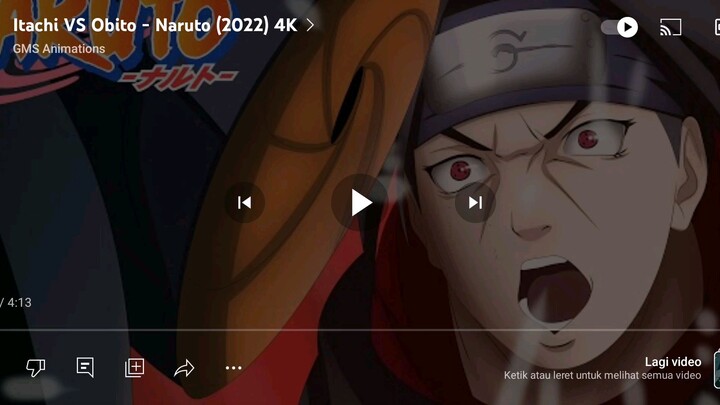 Uchiha Itachi vs Uchiha Obito