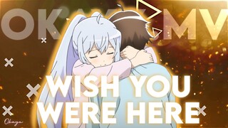 Wish You Were Here - AMV Typography