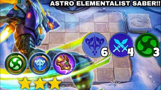 HYPER 3 STAR ASTRO ELEMENTALIST SABER. MUST WATCH.!! 6 ASTRO 4 SWORDSMAN 3 ELEMENTALIST