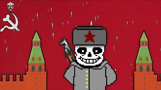 "USSR Anthem Megalovania" remix theo phong cách Megalovania