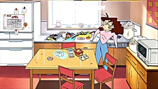忙忙碌碌安顿了一家人，狗子还等着吃饭