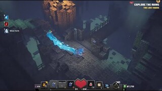 Soggy Cave in Under 3 Minutes (Minecraft Dungeons)