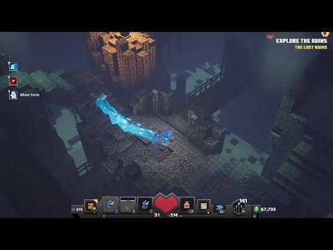 Soggy Cave in Under 3 Minutes (Minecraft Dungeons)