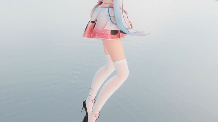 [MMD/blender] Rainbow beat of weak cat~
