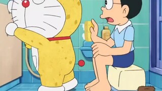 Doraemon: The blue fat man used the wrong hair wax, causing everything he touched to turn into that 