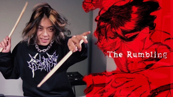 [Drum Set] ผ่าพิภพไททัน Final Season Part 2 OP｢The Rumbling｣Drummer Haru คัฟเวอร์สุดมันส์!