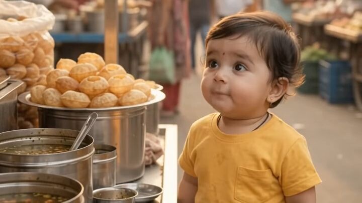 Baby_buying_pani_puri_