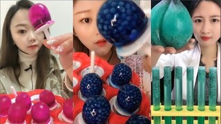 [ASMR] THÁNH ĂN ĐÁ| Ăn Đá lạnh, chocola đông lạnh đa màu sắc| Ice Eating MUKBANG SATİSFYİNG#236