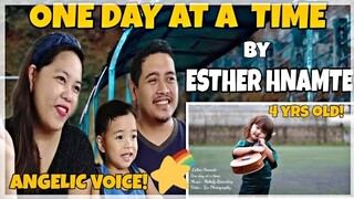 One Day at A Time by Esther Hnamte (cover) | Little Princess of Mizoram 💖✨🌟 | Filipino Couple Reacts