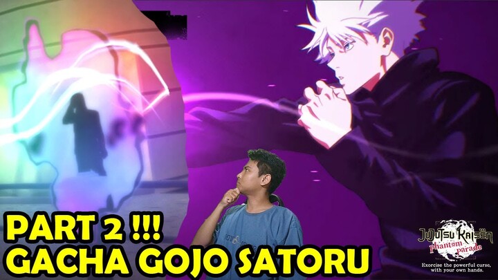 GACHA AKUN VIEWER !! Bakar 21000 Cubes GOJO SATORU PURPLE - Jujutsu Kaisen Phantom Parade