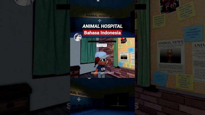 [ANIMAL HOSPITAL] KERUMAH LIZ! BAHASA INDONESIA #feedshorts #roblox #animalhospi