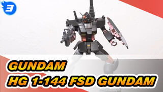 Gundam|HG 1-144 FSD Gundam-Example of using the marker spray kit_3