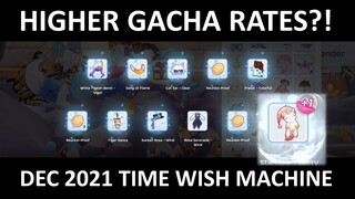 EPIC GACHA PULL! DECEMBER 2021 TIME WISH MACHINE!