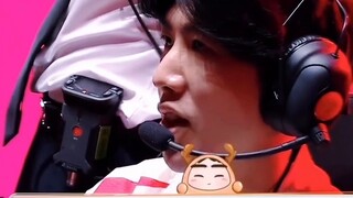 When TheShy was killing someone alone, the team voice chat was so funny. Hahahahaha. It was like the
