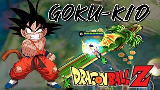 GOKU-KID in MLBB 😳😳 [ DRAGON BALL Z × MLBB SKIN COLLABORATION ]