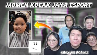 " Anomali Wajah Roblox " Momen Kocak dan Sus Jaya e-sport Game Horror!! Rizard sangat SUS