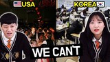 American teens can but Korean teens can't! top5