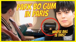 PARK BO GUM shares never before seen photos from CELINE Fashion Show PARIS Visit