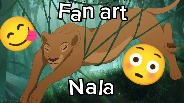 Fan art Nala from The Lion King😋