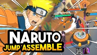 NARUTO JUMP ASSEMBLE | NARUTO JUMP ASSEMBLE GAMEPLAY | JUMP ASSEMBLE INDONESIA