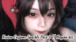 unboxing costume sparkle part 2 || bagian acc