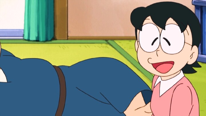 Nobita membuat liburan tetapi merasa lapar, jadi Fatty Lan menutup diri.