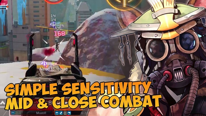 Tutorial Aim Lurus Stabil Sensitivitas, Gyro & Kontrol Simple Apex Legends Mobile