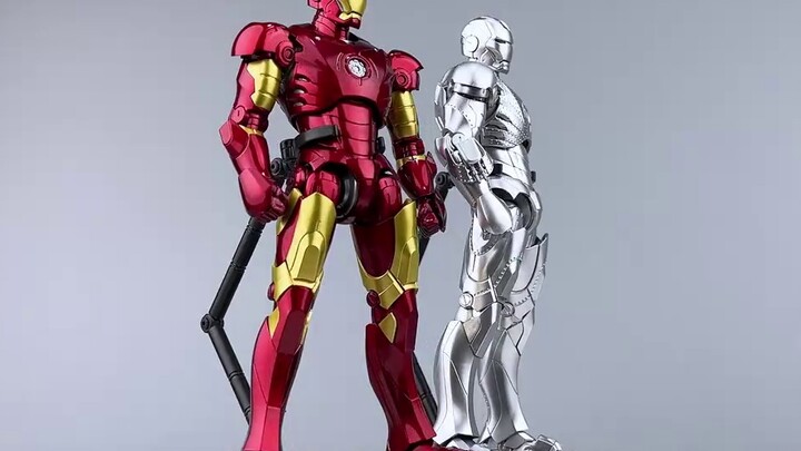 Sayang sekali! Sebuah karya percobaan! FondJoy Fanle 1/12 Iron Man MK2 MK3 merakit model bergerak