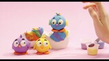 Baby chicken egg Stop motion cartoon for children - BabyClay animals