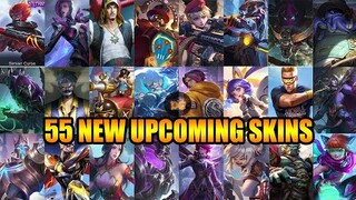 55 NEW UPCOMING SKINS - Mobile Legends: Bang Bang!