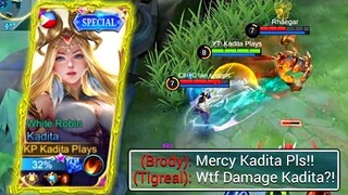 KADITA DESTROY TIGREAL AND BRODY IN RANK GAME!! 🔥 | MLBB