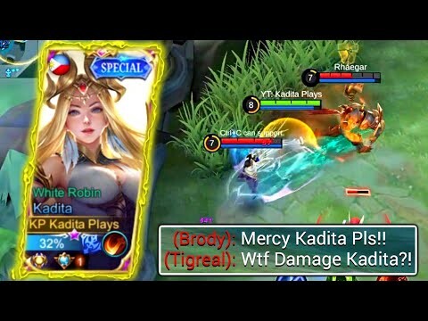 KADITA DESTROY TIGREAL AND BRODY IN RANK GAME!! 🔥 | MLBB