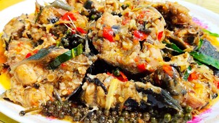 ผัดเผ็ดปลาดุก (ปลาไม่ต้องทอดก็อร่อย) ผัดแบบบ้านๆง่ายๆแต่อร่อย สไตล์ | ครัวบ้านๆ Channel