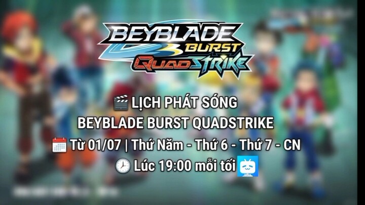 Beyblade Burst QuadStrike Trailer 2 | QuadStrike VN