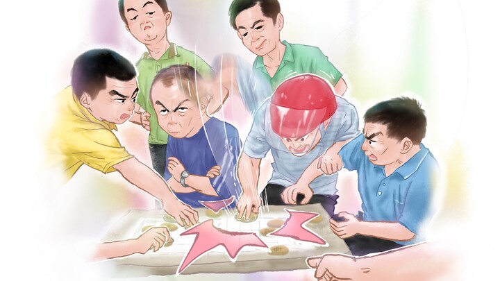 คนนั่งอยู่ไม่มีแม้แต่ตาเดียวที่ลงเอง สุดท้ายก็รู้แล้วว่าทำไมลุงถึงสวมหมวกกันน็อกมา