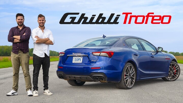 2021 Maserati Ghibli Trofeo Quick Review // Hear Me ROAR, Slightly.