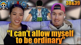 ZORO IS ALREADY THE BEST! | First Time Watching One Piece Anime! Ep 38-39