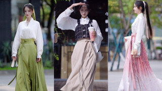 Who says Hanfu horse-faced skirt is not fashionable? It turns out that the things of our ancestors a
