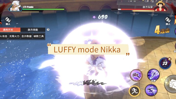 Gila Jurus Ultimate Luffy Mode Nikka Petir Halilintar