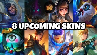 8 NEW SKINS in Mobile Legends (1080p & 60 fps)