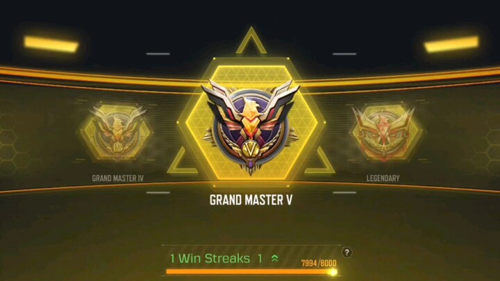 reaching LEGENDARY RANK in codmobile multiplayer.