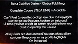 Ron,s Cashflow System course - Global Publishing download