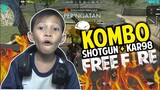 NYOBAIN SHOTGUN + KAR98. JAGO GAK? WKWKWK - FREE FIRE INDONESIA
