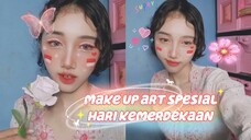 Makeup Art Spesial HUT RI ke-78🇮🇩💐